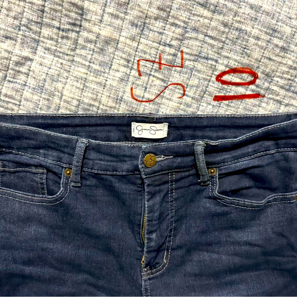 Navy blue jeans (10)